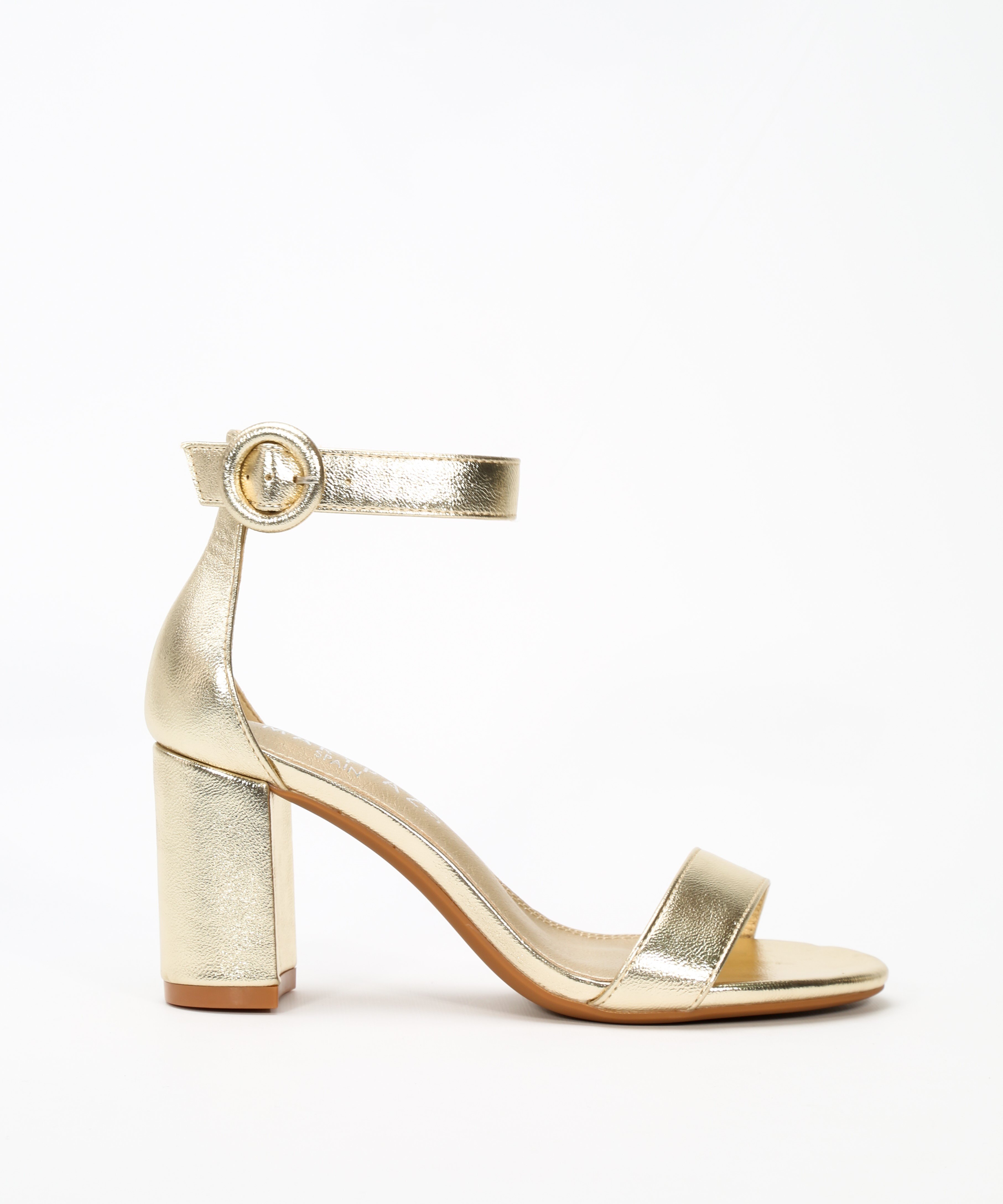 Sandalias tac&oacute;n pulsera